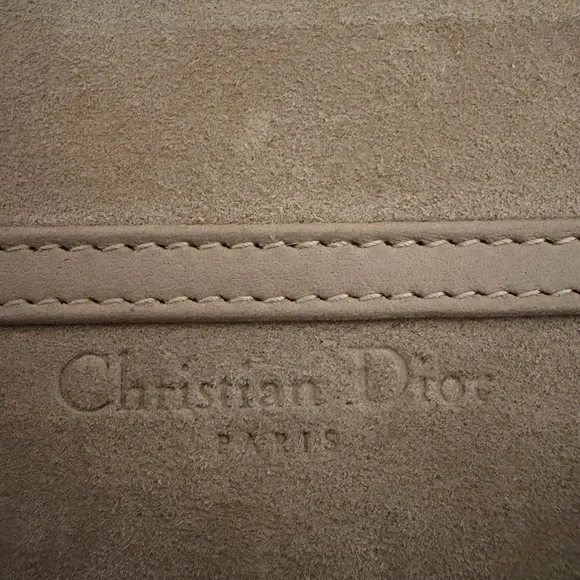 Christian Dior Dioraddict Studded Chain Wallet Blush Pink Leather - Picture 11 of 16